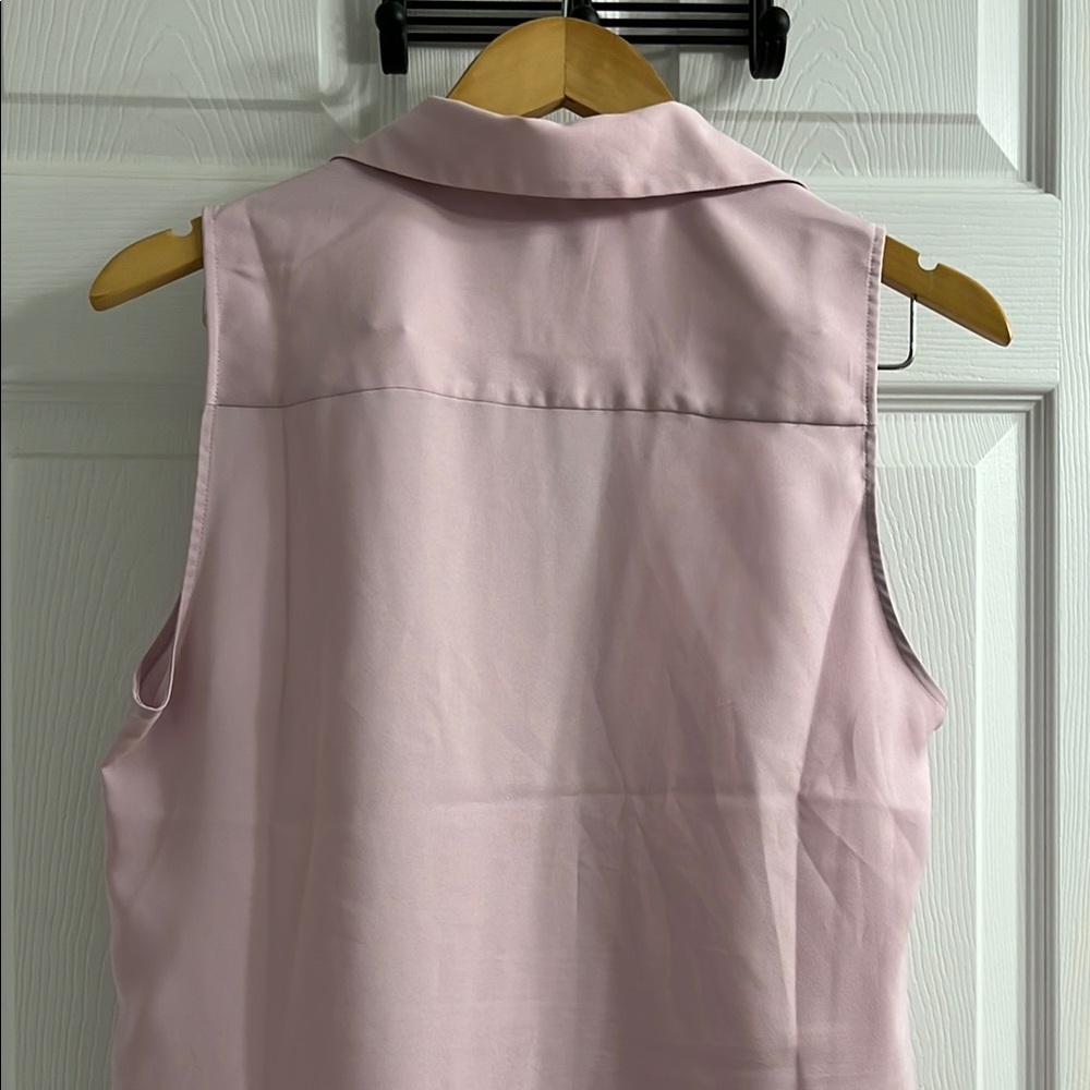 Ann Taylor Essential Button Down Tank Blouse - image 3